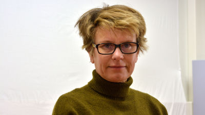 Porträttbild på Eva Sandberg-Kilpi.
