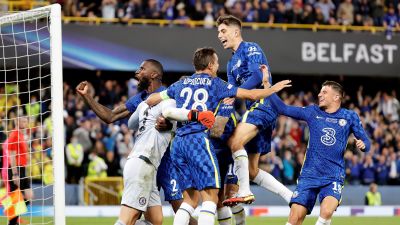 Chelsea vann Uefa Supercupen 2021.