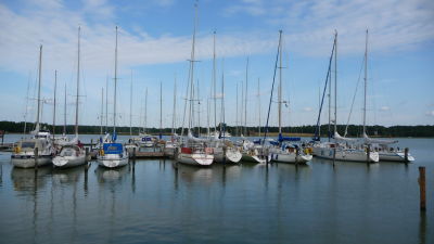 Airisto segelsällskaps hamn på Beckholmen