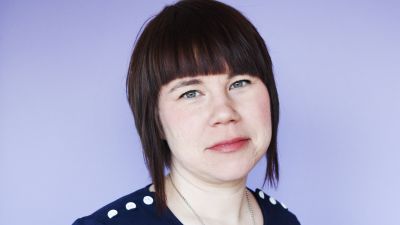 Förbundsordförande Kristina Ljungros på RFSU.