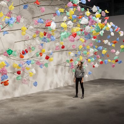 Plastic Tree by Pascale Marthine Tayou.