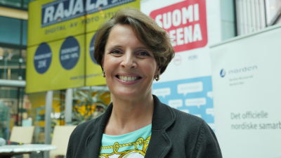Anne Berner på suomi-areena 16.7.2015.
