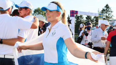 Matilda Castrens seger avgjorde Solheim Cup.