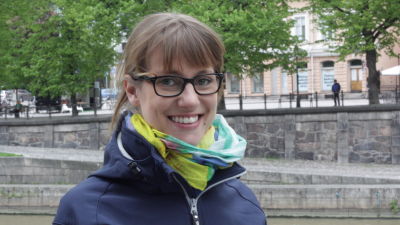jenny gustavsson från föreningen håll skärgården ren