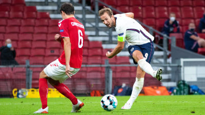 Harry Kane i landslaget.