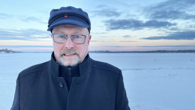 Pertti Tapio, projektchef för Korsnäs havsvindkraftspark.
