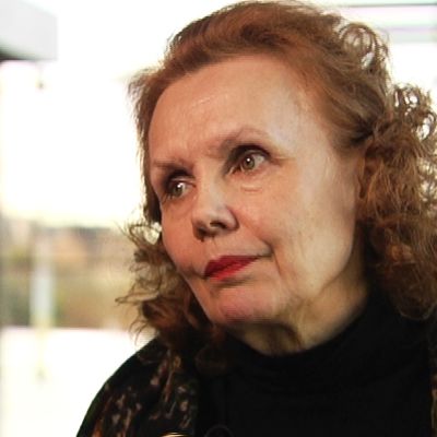 Säveltäjä Kaija Saariaho.