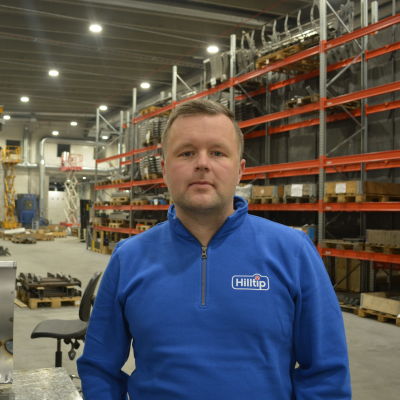 Daniel Vähäkangas har varit med och byggt upp en fabrik för snabbmat i Iran