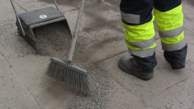 Vårstädning på gång