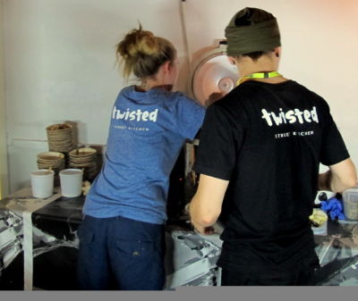 Twisted Street Kitchen Flow Festivalilla Tomi Bjorckin