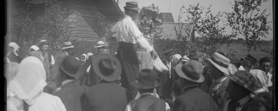 Ett foto från tidigt 1900-tal av Valter Forsblom