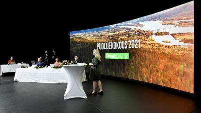 Vihreiden puoluekokous.