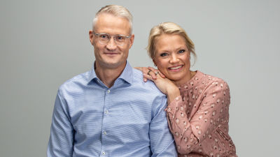 Jarno Limnéll ja Maaret Kallio.