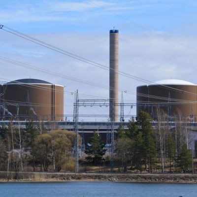 Fortumin Loviisan ydinvoimalaitos keväällä 2016.