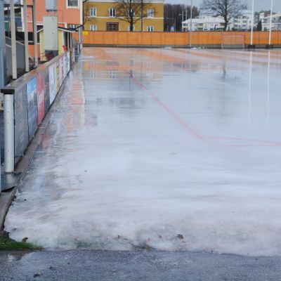 Centralidrottsplanen i Borgå vintern 2020