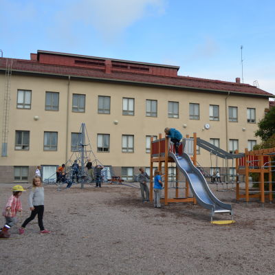 Kyrkoby skola i Sibbo.