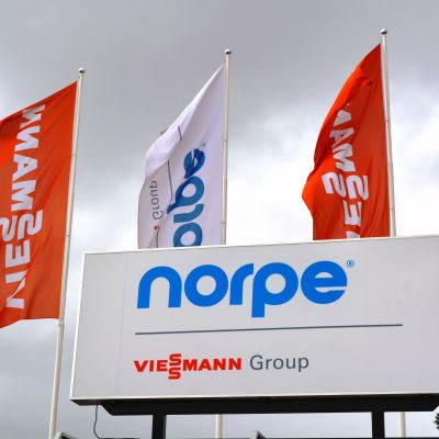 Borgåföretaget Norpes logo
