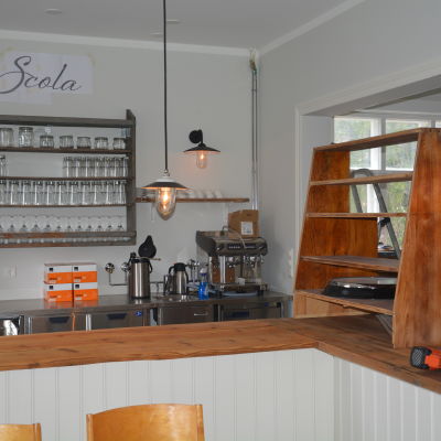 Restaurang Scola i Barösund.
