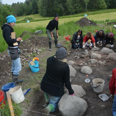 Utgrävningar vid Raseborgs slott