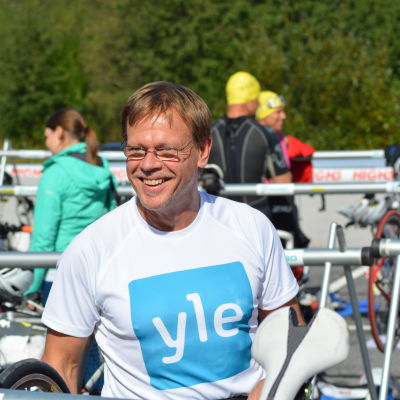 Stig Andersson redo för sitt livs triathlon