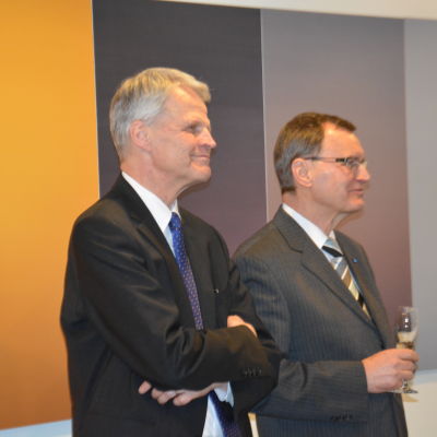 Sveriges ambassadör Anders Lidén och tidigare konsuln Peter Heinström
