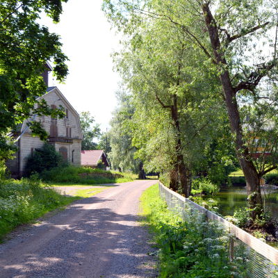 Sandbäcks park på Forsby sågområde