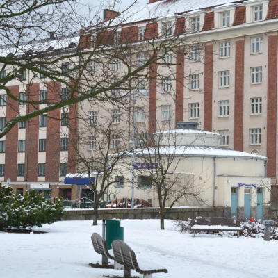 Puutorin vessa vid Sibeliusgatan i Åbo