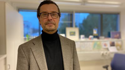 Mika Lehtonen, chef för idrottsverksamheten vid Vasa stad