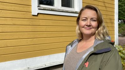 Linda Forsström är husmor på Skräddars gård i Ingå.