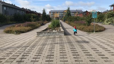 August Eklöfs park i Borgå.