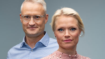 Jarno Limnéll ja Maaret Kallio.