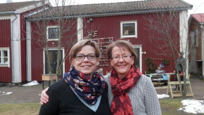 Gunborg Henriksson och Ann-Christine Ahlfors arbetar på skattebyrån i Jakobstad