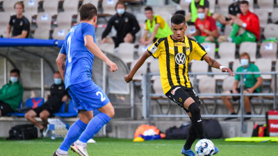 Matchen mellan Honka och Domzale spelades i Helsingfors.