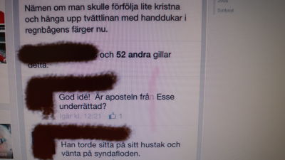 Inlägg på Facebook har orsakat uppsäging av prenumeration.