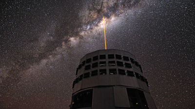 ESO:s teleskop (VLT) i Paranal, Chile.