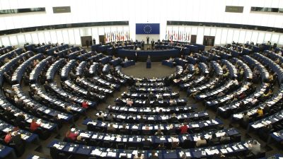 Europarlamentet i Strasbourg,
