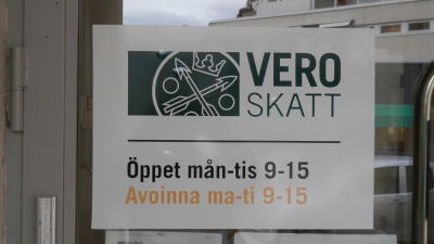 Skattebyrån i Jakobstad håller öppet bara en dag i veckan från februari 2016