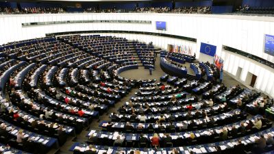 Europaparlamentets plenisal i Strasbourg
