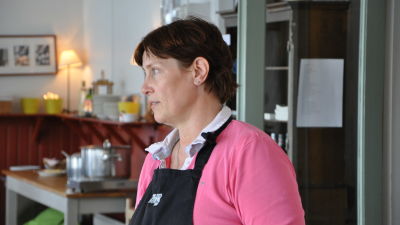 Eva Johansson på Pensar syd.
