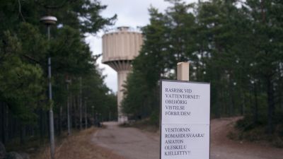 Ekenäs vattentorn.
