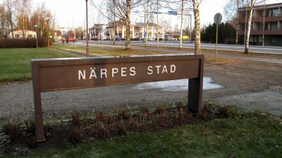 Närpes stad.