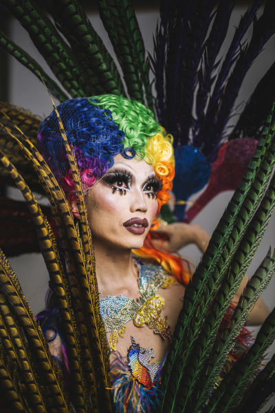 Drag queen Betty Fvck.