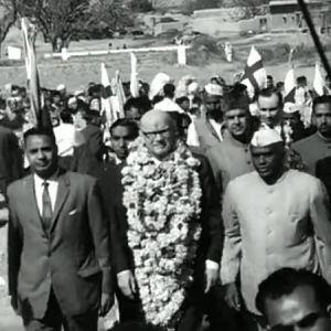 Urho Kekkonen Intiassa ohjelmassa Vierailu Intiassa (1965)