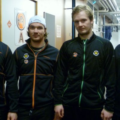 HPK:n Graig Schira, Tuomas Vänttinen, Jaakko Turtiainen ja Otto Paajanen