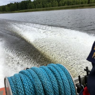 Veneen peräaalto.