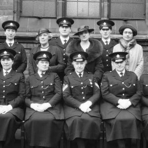 Birminghamin naispoliiseja ryhmäkuvassa 1918