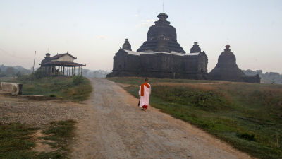 Buddisttempel i Burma.