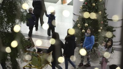 Julhandeln inleds i köpcentret Jumbo i Vanda den 15 november.