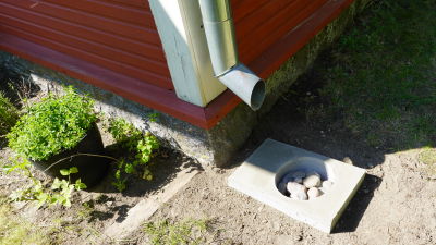 Dagvattenbrunn.