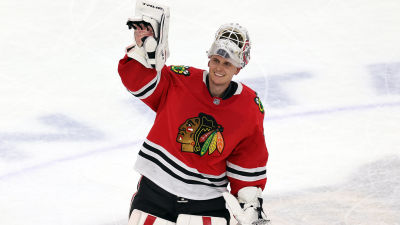 Kevin Lankinen vinkar.